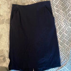 A New Day Navy Blue Pencil Skirt Size 8